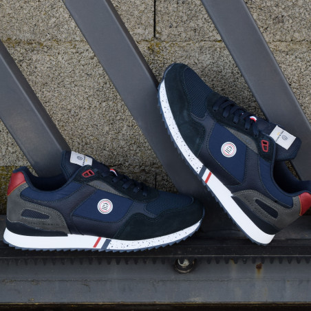 CHAMONIX 1914 Marine, Baskets running Serge Blanco