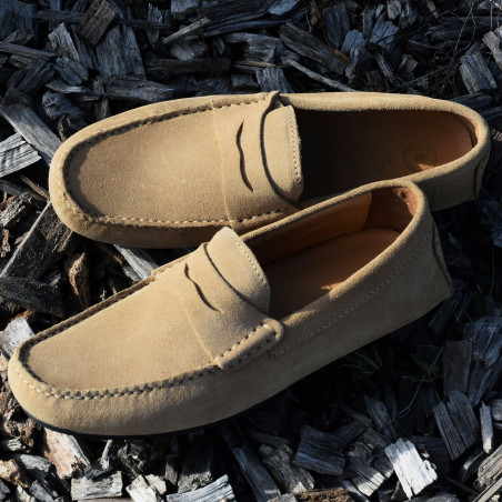 MARTIN Taupe, Mocassins Atelier Tropézien