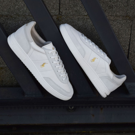 BEDFORD PP Blanc Blanc, Sneakers basses Polo Ralph Lauren