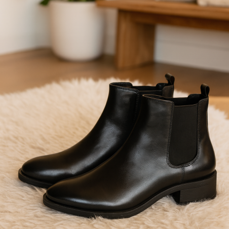 TESSY 01 Noir, Bottines Regarde le Ciel