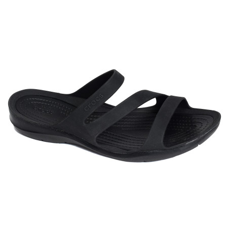 SWIFTWATER SANDAL W Noir Noir, Claquettes Crocs