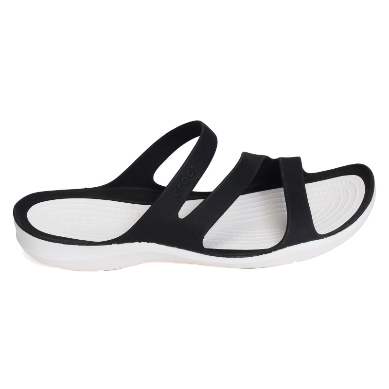 SWIFTWATER SANDAL W Noir, Claquettes Crocs