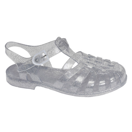 SUN FEMME Argent, Sandalettes Méduse