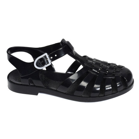 SUN FEMME Noir, Sandalettes Méduse