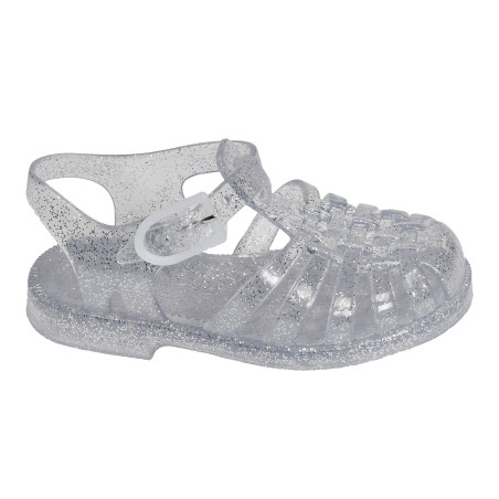 SUN FILLE Argent, Sandalettes Méduse