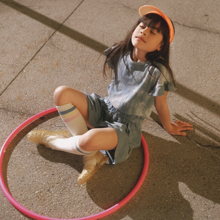 SUN FILLE Or, Sandalettes Méduse