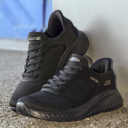 BOBS SQUAD CHAOS CURRENT MU Noir, Slip-On Skechers