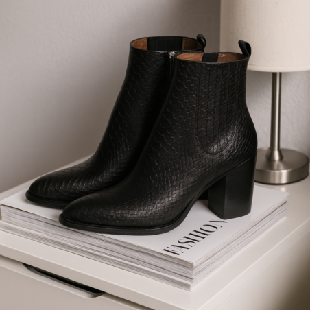 RAVEN Noir, Bottines Muratti