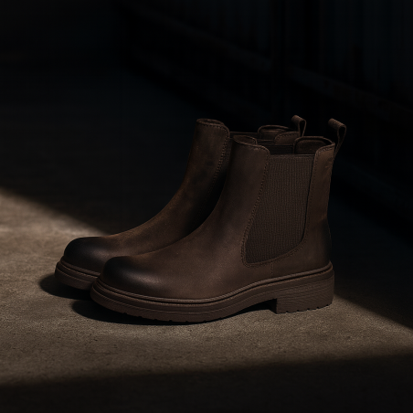 ORINOCO3 TOP Marron Foncé, Chelsea boots Clarks