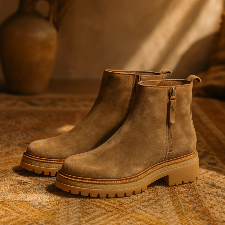 NORDIC 5483 Taupe, Bottines Alpe