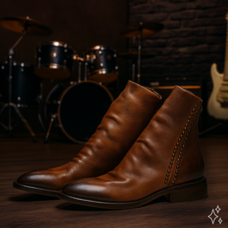 M558M11 Marron, Bottines Mimmu