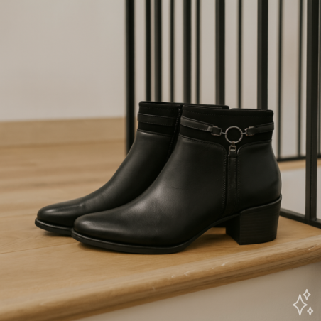 JOLENE 29 Noir, Bottines Regarde le Ciel