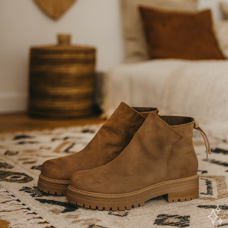 HAMILO Taupe, Bottines MKD