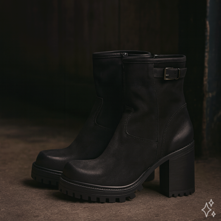 ILDA Noir Noir, Bottines Paoyama