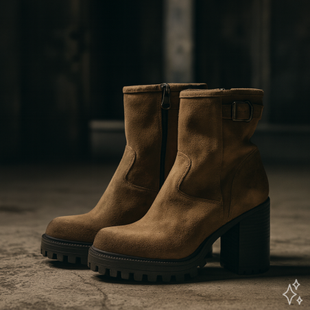 ILDA Taupe, Bottines Paoyama