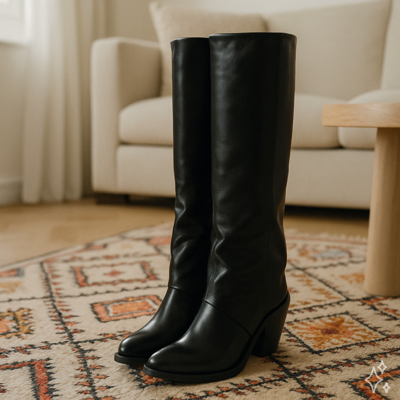 XD961 Noir, Santiags  Metisse