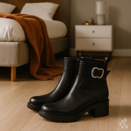 JOTA Noir, Bottines Minka