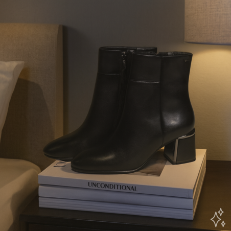 25341 Noir, Bottines Tamaris