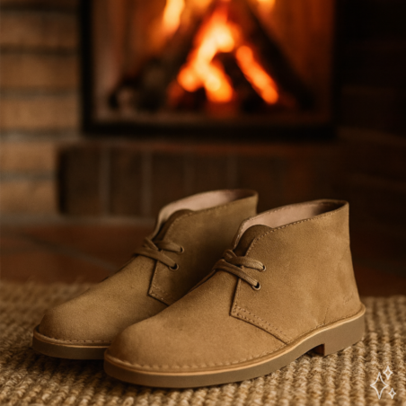 DESERT BOOT EVO W Sand, Boots Clarks