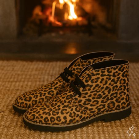 DESERT BOOT EVO W Léopard, Boots Clarks
