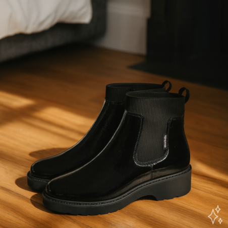 OANA Verni Noir, Bottines Mephisto