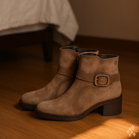 25304 Marron, Bottines Tamaris