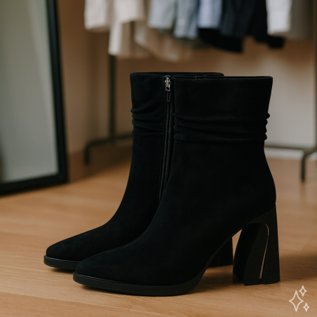 VACQUEYRAS Noir, Bottines Métamorf'Ose