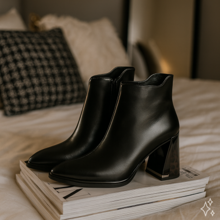 VAMEMOI Noir, Bottines Métamorf'Ose