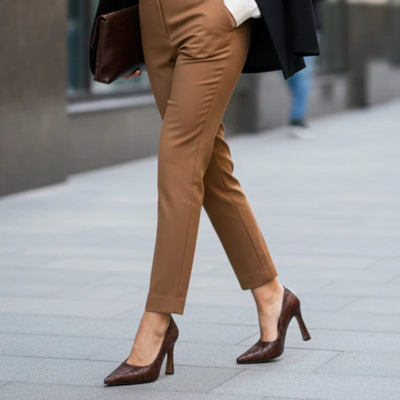 LARIAH 25559 Marron, Escarpins à bout pointu Angel Alarcón