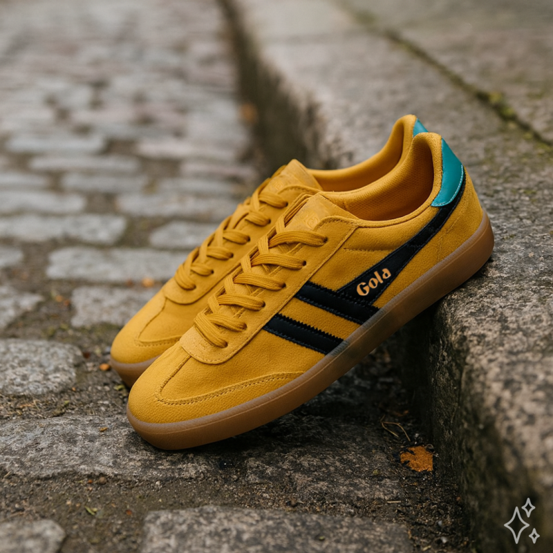 VIPER W Jaune, Baskets Mode Gola