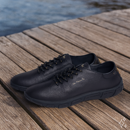 JAZARU Marine Or, Sneakers basses TBS