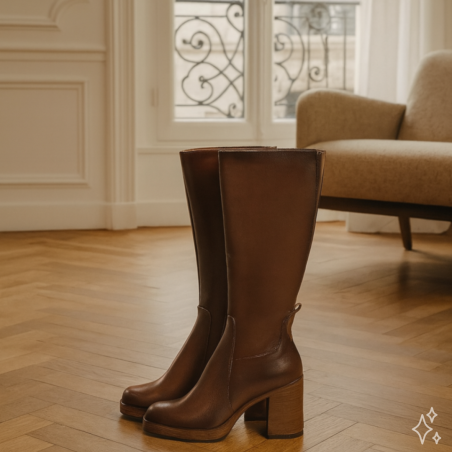 P96321 Chocolat, Bottes MJUS