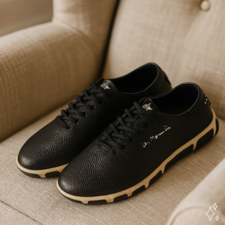 JAZARU Noir, Sneakers basses TBS