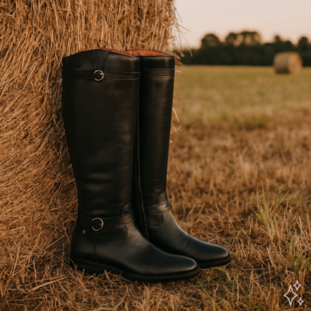 PUERTOLLANO 9632 Noir, Bottes Pikolinos