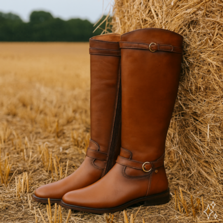 PUERTOLLANO 9632 Camel, Bottes Pikolinos