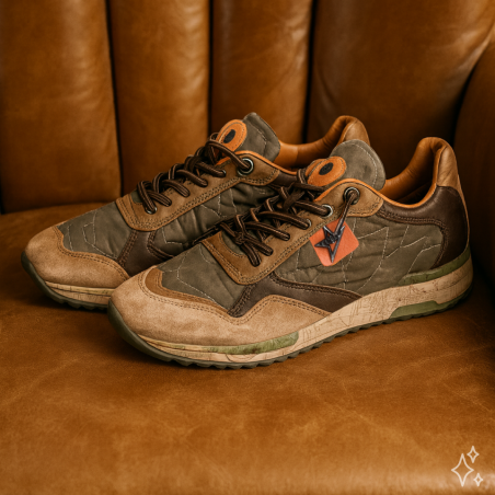 C848 XL Marron, Baskets running Cetti