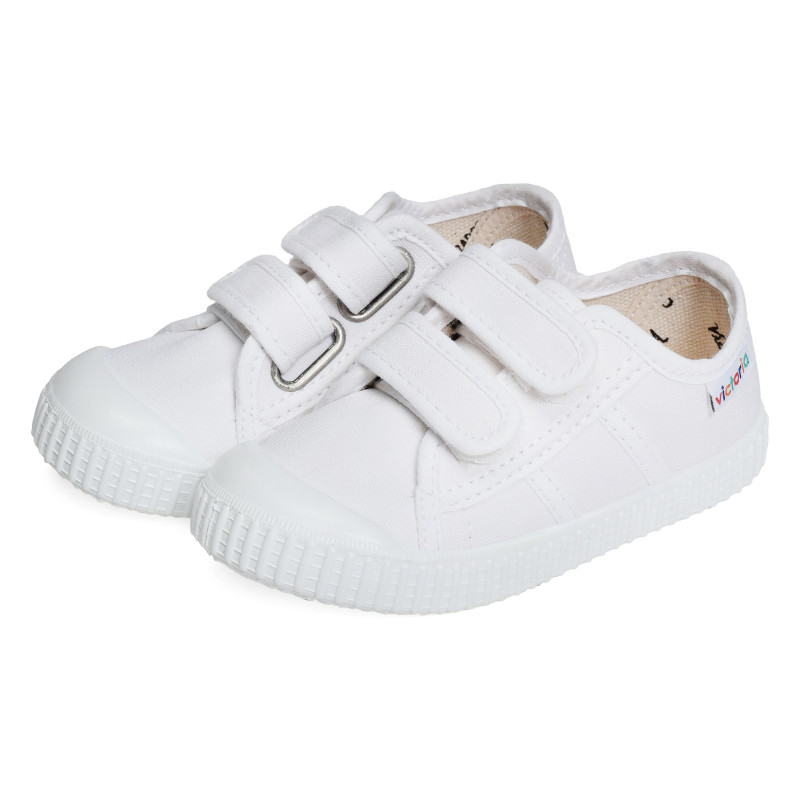 136606 Blanc, Chaussures basses Victoria