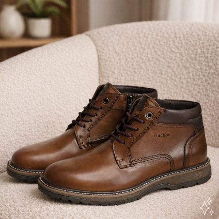 BUGGY F2321 Camel, Boots Fluchos