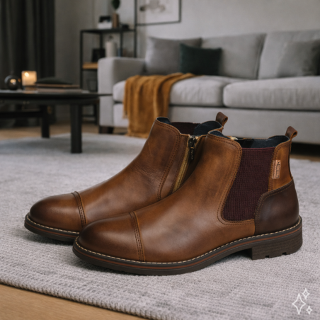 YORK 8022 Camel, Bottines Pikolinos