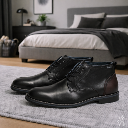 LEON 8081 Noir, Boots Pikolinos