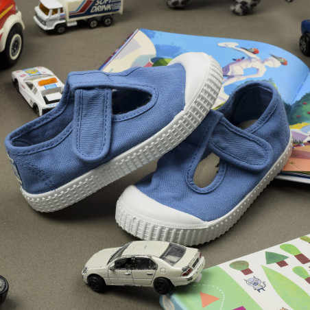 136625 Bleu, Chaussures basses Victoria