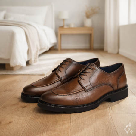 MICRO 4604 Marron, Richelieus Brett & Sons