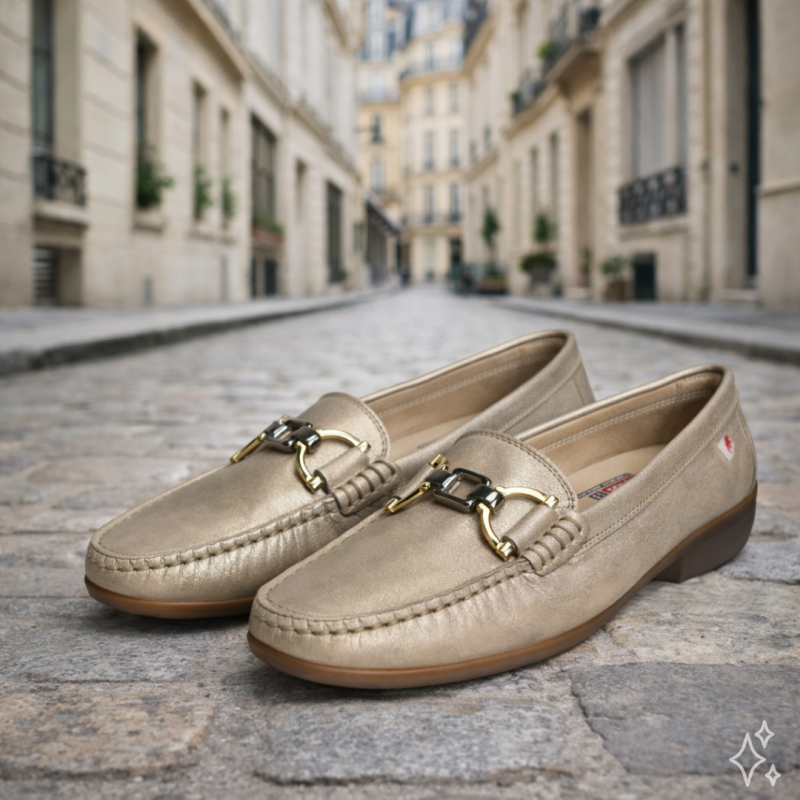 ADUNA F1920 Platine, Mocassins Fluchos