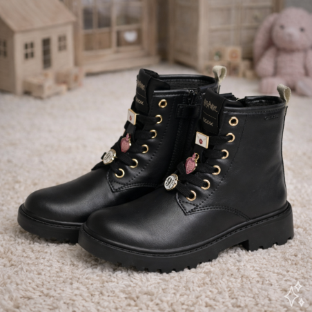 J CASEY GB Noir, Boots Geox