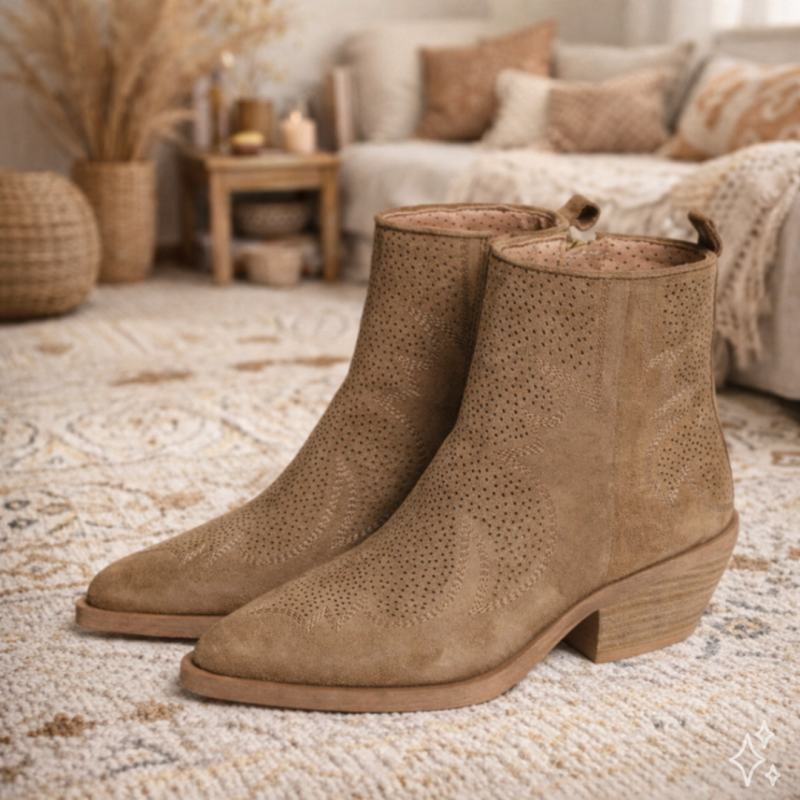 HOLLY 5356 Camel, Santiags  Alpe