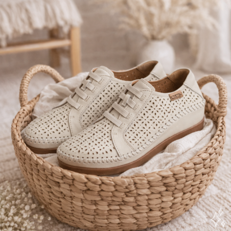 CADAQUES 4890 Blanc, Slip-On Pikolinos