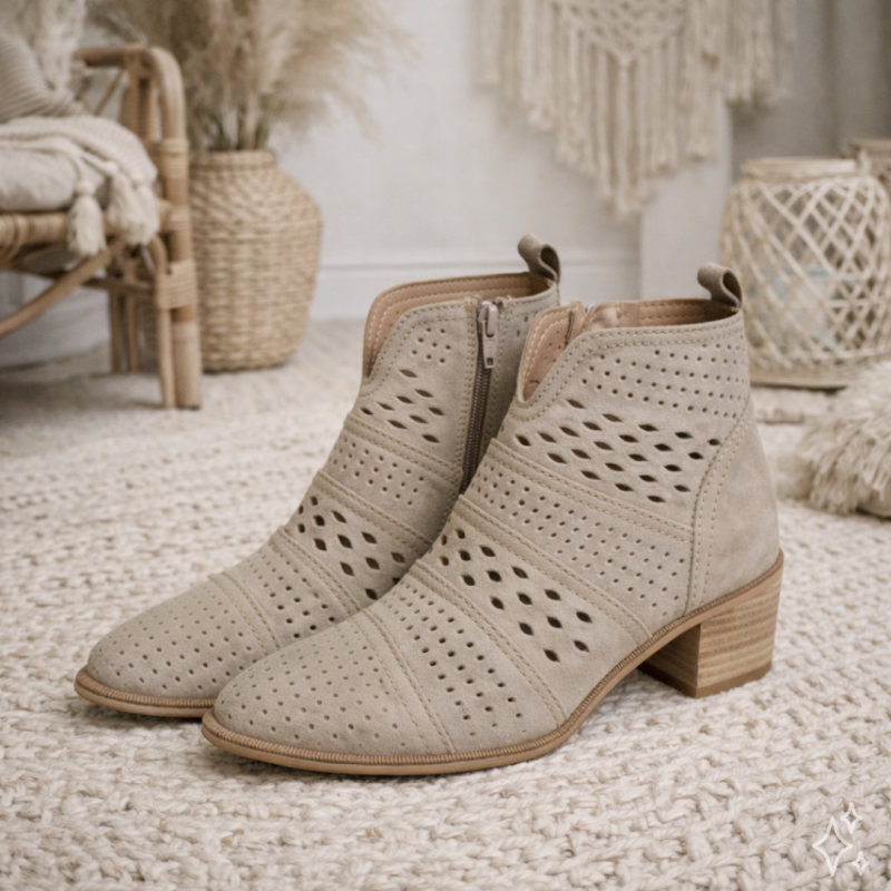 NELLY 5391 Beige, Bottines Alpe