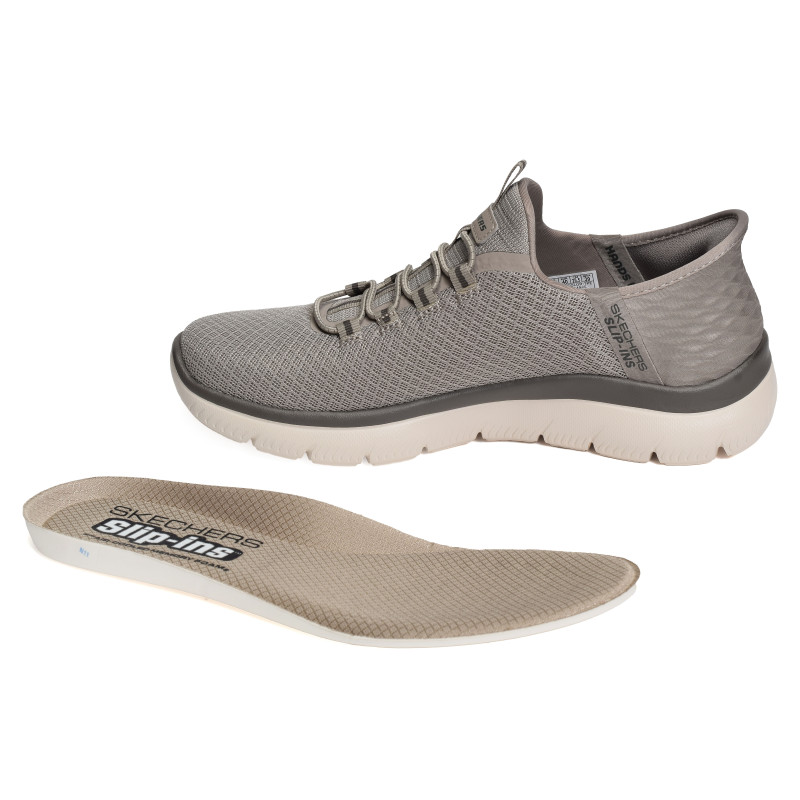 SUMMITS HIGH RANGE Taupe, Slip-On Skechers