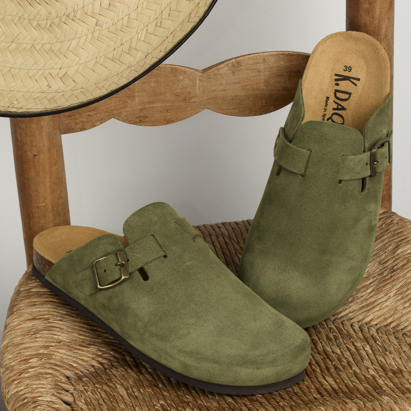 RIBANA Kaki, Sabots K.Daques