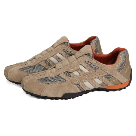 U SNAKE L Beige, Slip-On Geox